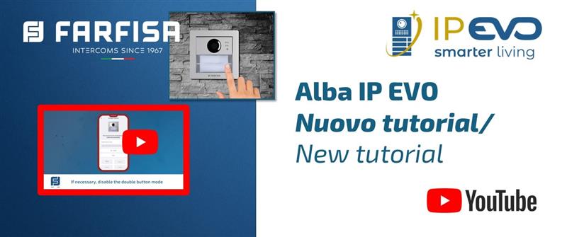 Configuration Alba IP EVO, le nouvelle tutoriel