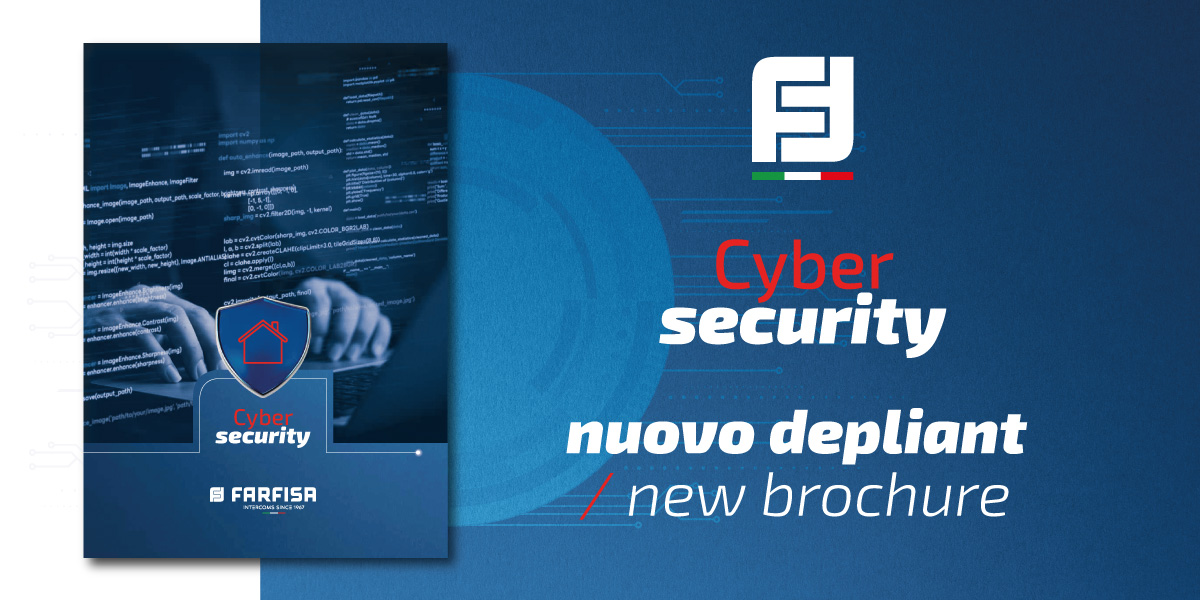 Cybersecurity: il nuovo depliant disponibile ora
