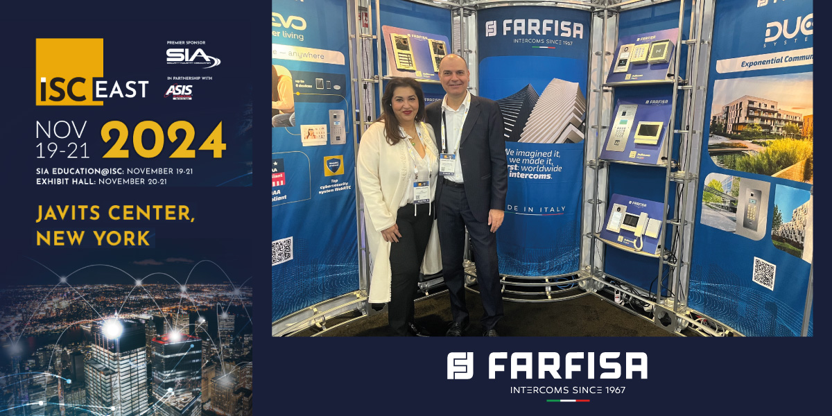 Farfisa au salon ISC East, New York