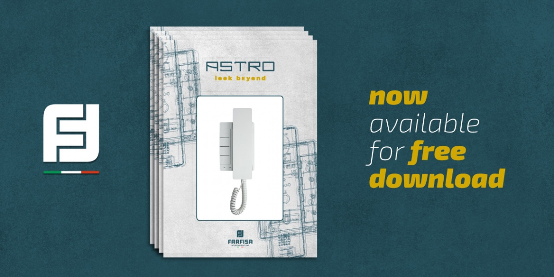 Il depliant sul citofono Astro è online!
