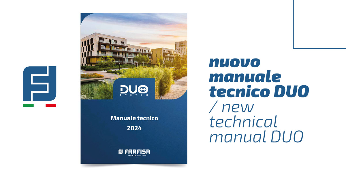 Le nouveau manuel technique de Duo System est désormais disponible