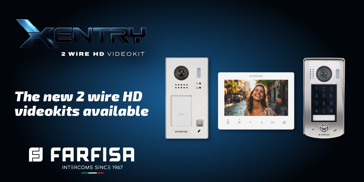 Les visiophones HD 2 fils Xentry sont disponibles !