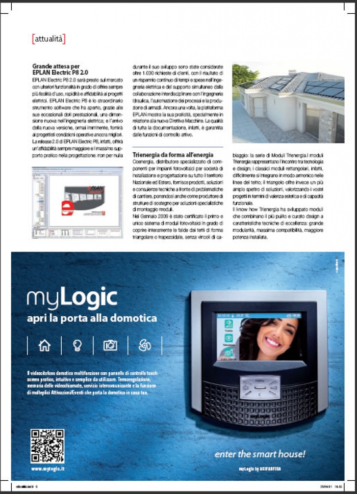 myLogic, videocitofono domotico