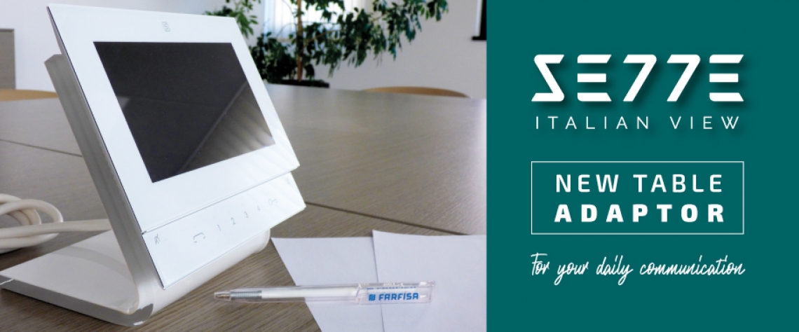 New table adaptor for Sette monitor