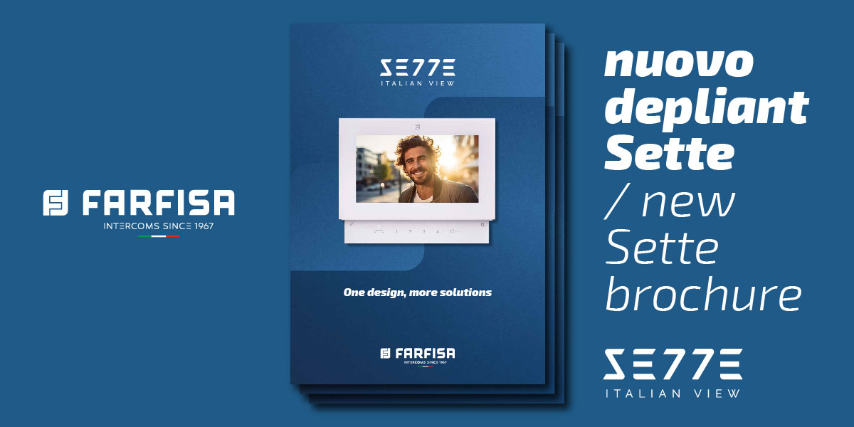 Nouvelle brochure Sette