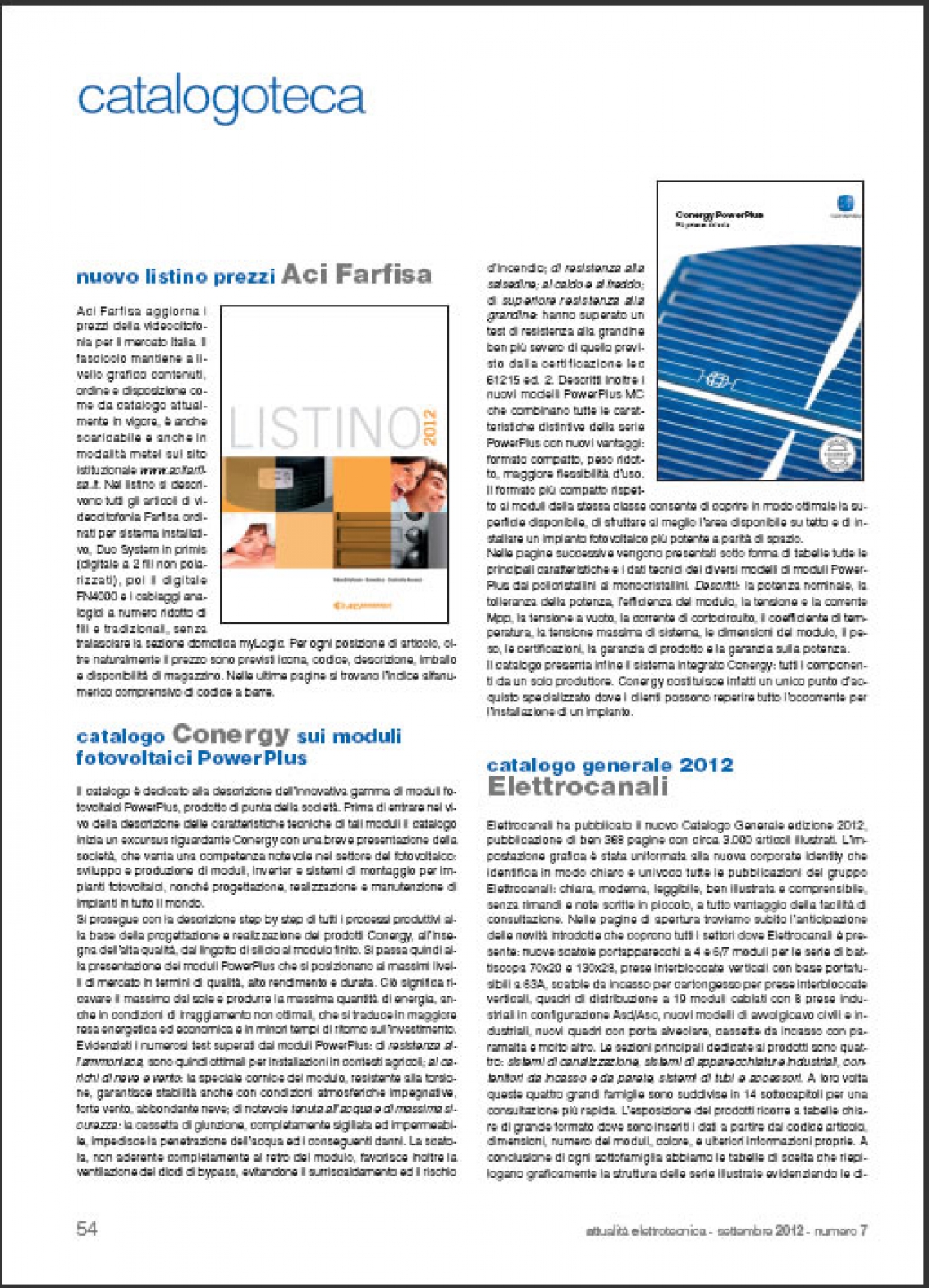Nuovo listino prezzi videocitofonia Italia