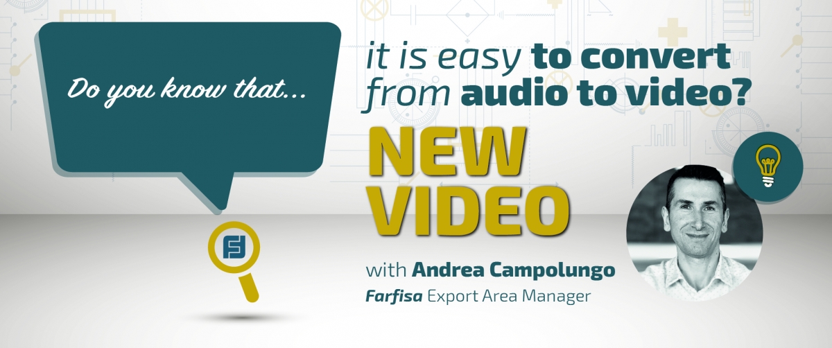 ¿Sabías que es fácil cambiar de un sistema de solo audio a uno de audio/video?